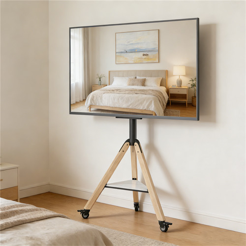 Mobile studio easel floor - tv,