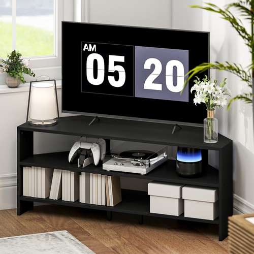 Homcom corner stand - corner, tv