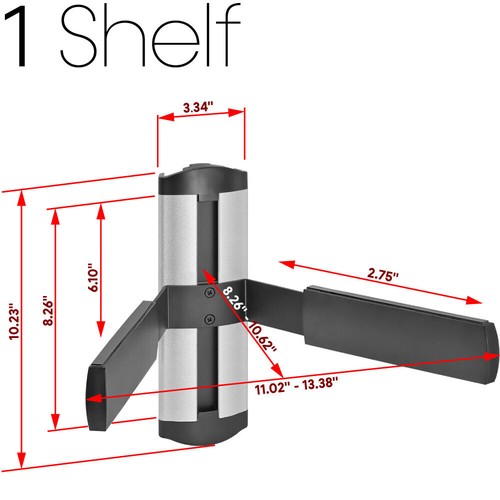Wall mount shelf - mount, tv