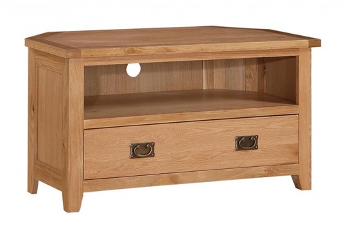 Solid oak drawer corner - 1, tv